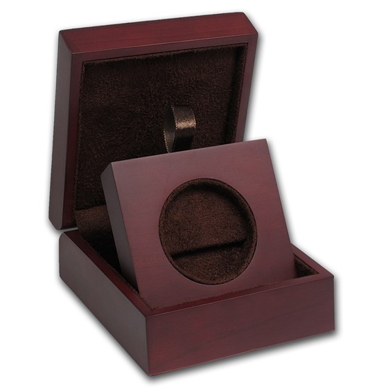 APMEX Wood Gift Box - 1 oz Perth Mint Silver Coin Series 1 & 3 APMEX Wood Gift Box - 1 oz Perth Mint Silver Coin Series 1 & 3